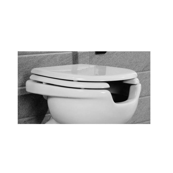VALADARES 50221000 PMR Tapa Wc con Apertura Frontal Caída Normal Blanco