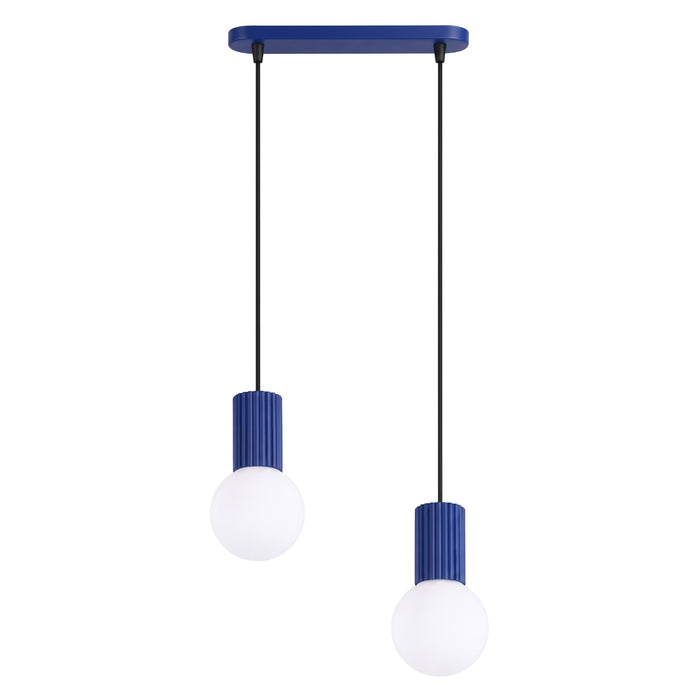 SOLLUX SL.1987 Lámpara Colgante Halo 2L Ultramar
