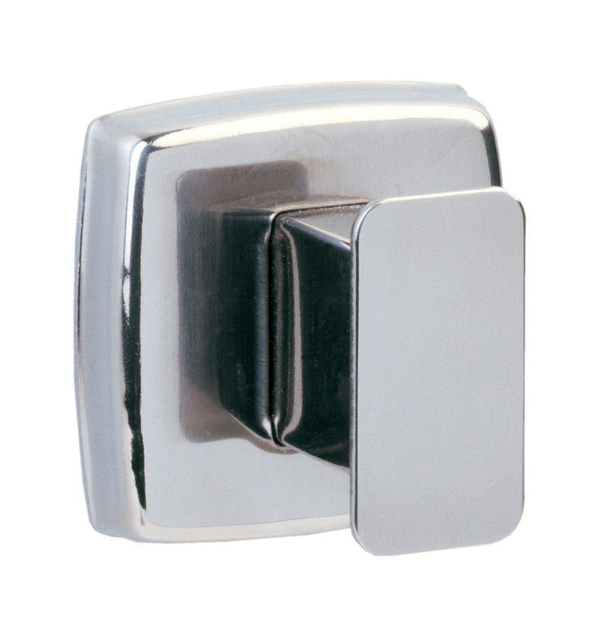 MEDICLINICS AI0033C Percha simple pared Acero Brillo