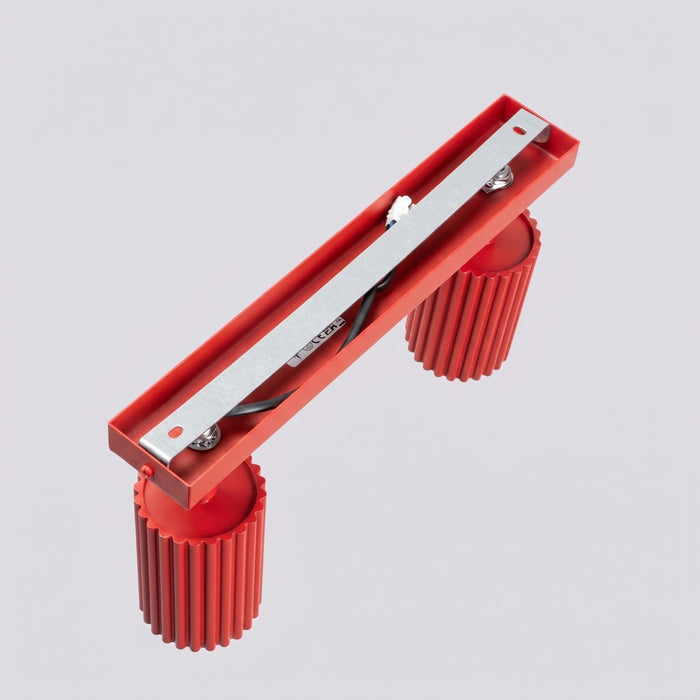 SOLLUX SL.2365 Plafón Karbon 2 Roja