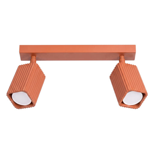 SOLLUX SL.3192 Lámpara De Techo Rayo 2 Ocre Rojo