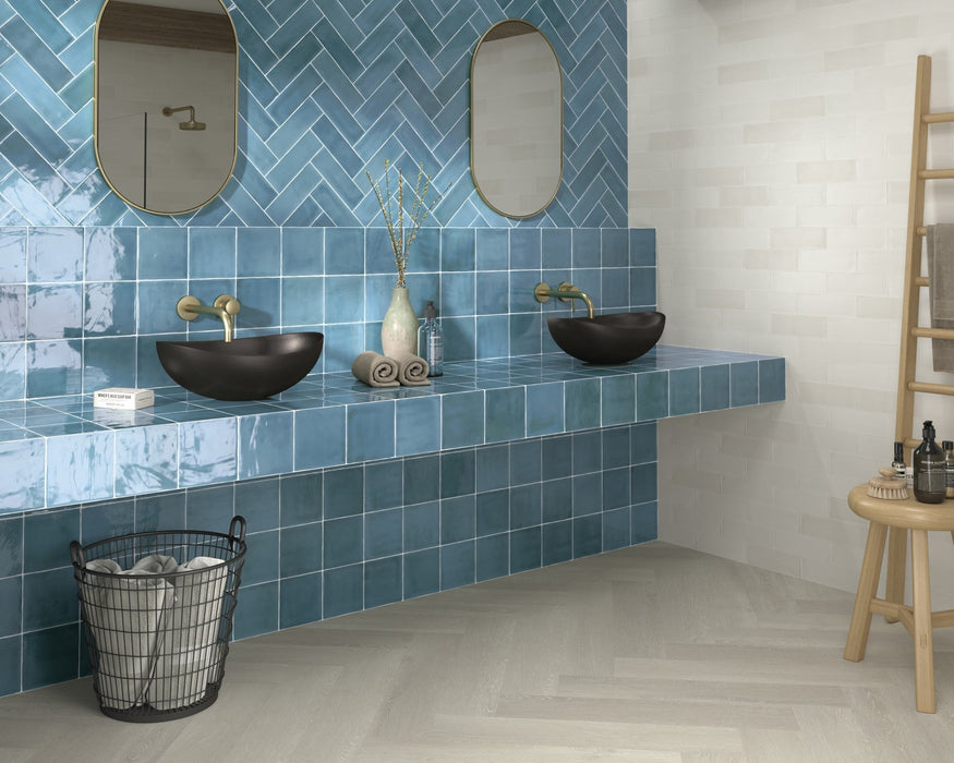 DUNE 188277 NEW METAL Lavabo de Sobreencimera