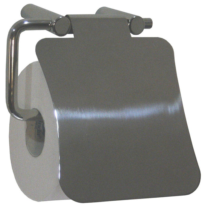 MEDICLINICS AI0080C Portarollos con tapa Acero Brillo