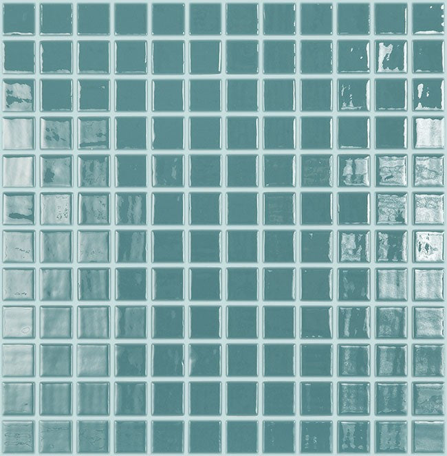 VIDREPUR 832 Gresite Liso Azul Turquesa PVC 2,5x25 (Caja de 2M2)