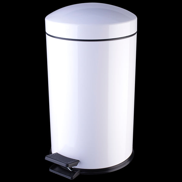ARCOBAÑ 28PAP8B  Papelera Pedal Blanca 8l