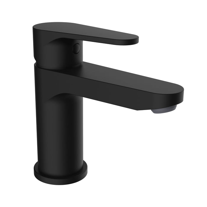 CLEVER 62070 ROCKET Grifo de Lavabo Monomando 85mm 5l/min Negro Mate Apertura en Frío
