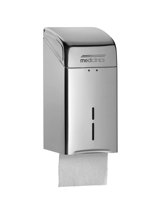 MEDICLINICS DTH100C Dispensador de Toallitas Higiénicas Inox Brillo