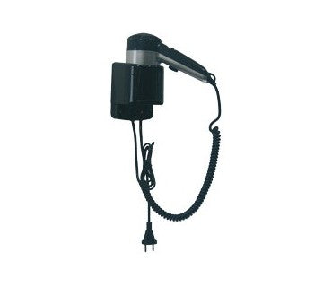 MEDICLINICS SC0020CS Secador de Cabello Individual Acabado Negro Potencia 540-1240W