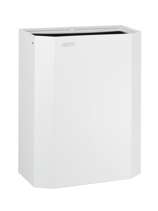 MEDICLINICS PPA2279 Papelera Abierta 25 l Blanco