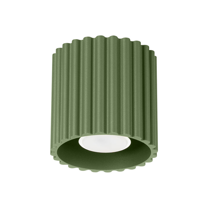 SOLLUX SL.1794 AURA Lámpara De Techo 1 Verde Oliva Gu10