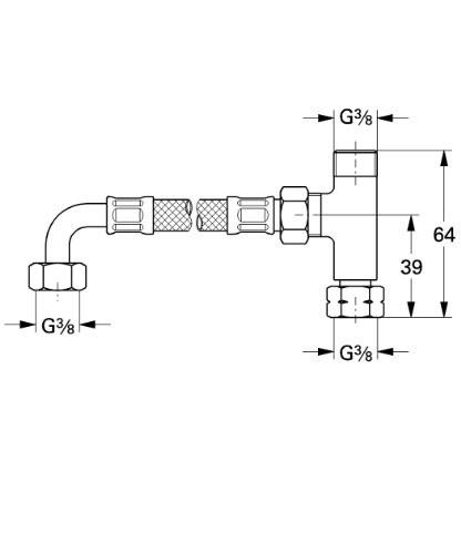 GROHE 47 533 000 Conjunto De Conexión