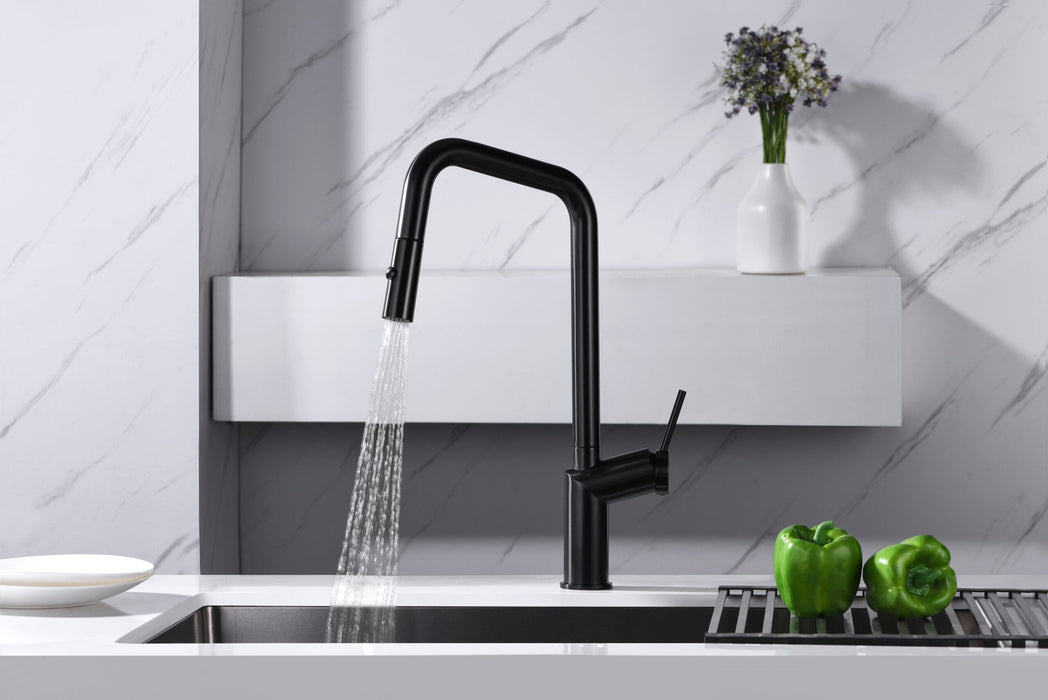 IMEX GCE024/BGM BONN Grifería De Cocina Color Black Gun Metal