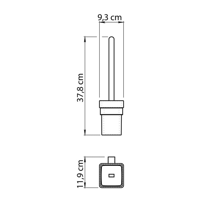 GEDY SG330313000 SPLUGA Escobillero Cromo
