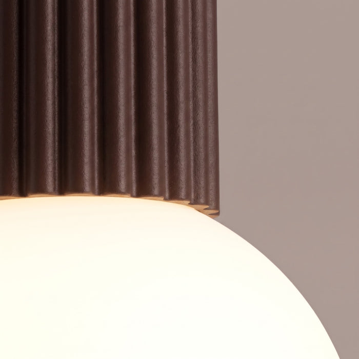 SOLLUX SL.2398 Plafón Halo Marrón Ip44