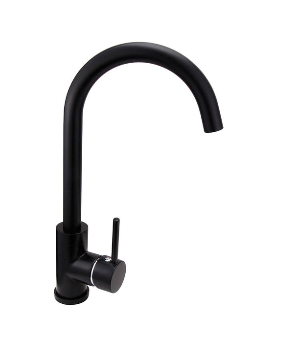 ARCOBAÑ 62CANE CAYENNE Monomando Fregadero Negro