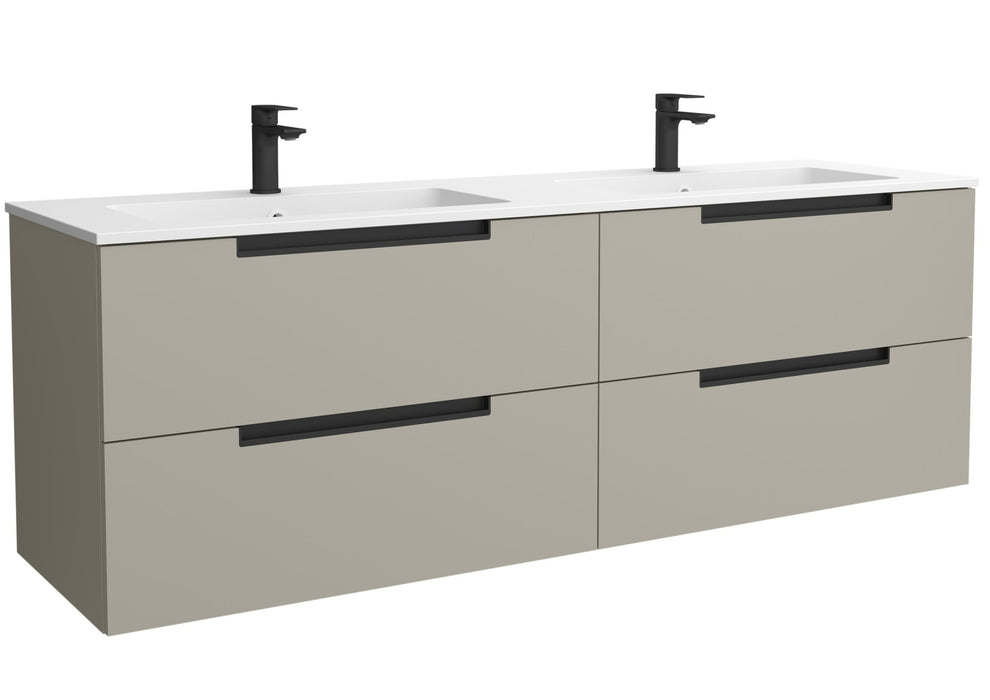 SALGAR 121989 LENI Mueble+Lavabo VILNA 160cm Gris mate