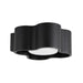 SOLLUX SL.3339 Lámpara De Pared Ovio Negra Gx53