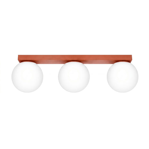SOLLUX SL.2246 Plafón Yoli 3 Ocre Rojo