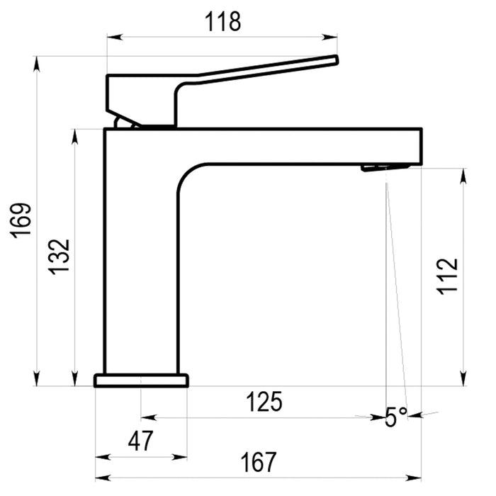 PRESTO 7915030 Koa lavabo Oro rosa