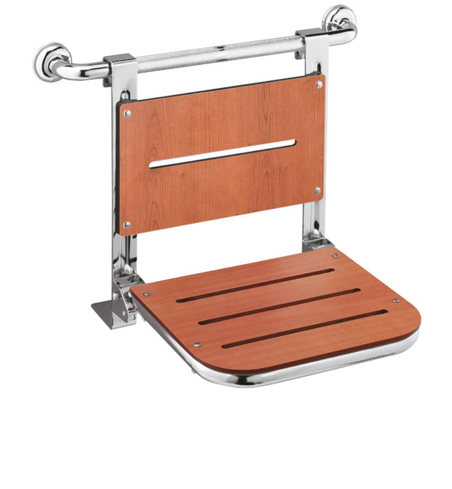 BELTRAN 2622 ASIDEROS Asiento Plegable Barra Asidero Asa Incluida Cerezo