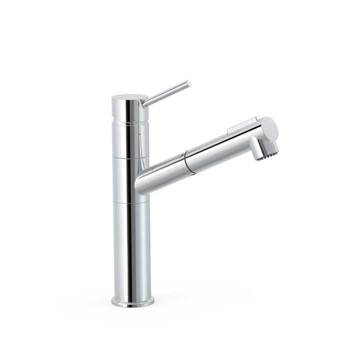 TRES 03043401 COCINA BASIC Grifo Monomando Extraíble 2 Salidas Cocina Cromo