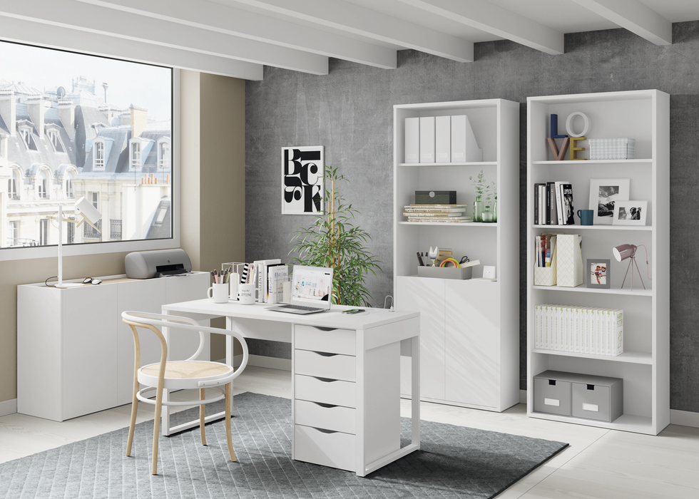 MUEBLES PITARCH Estanterías 1 Blanco