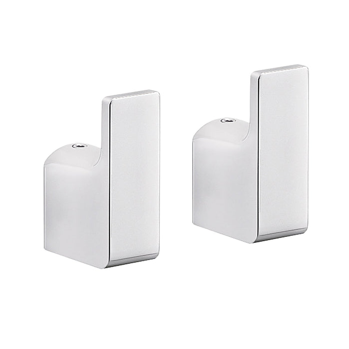 GEDY PI271300100 PIRENEI Percha 2 Unidades Cromo