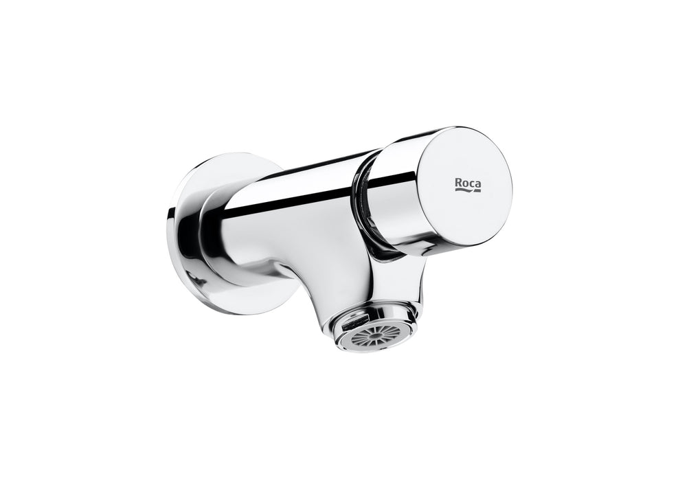 ROCA A5A7877C00 INSTANT Grifo Temporizado Exterior Lavabo con Pulsador Cromo
