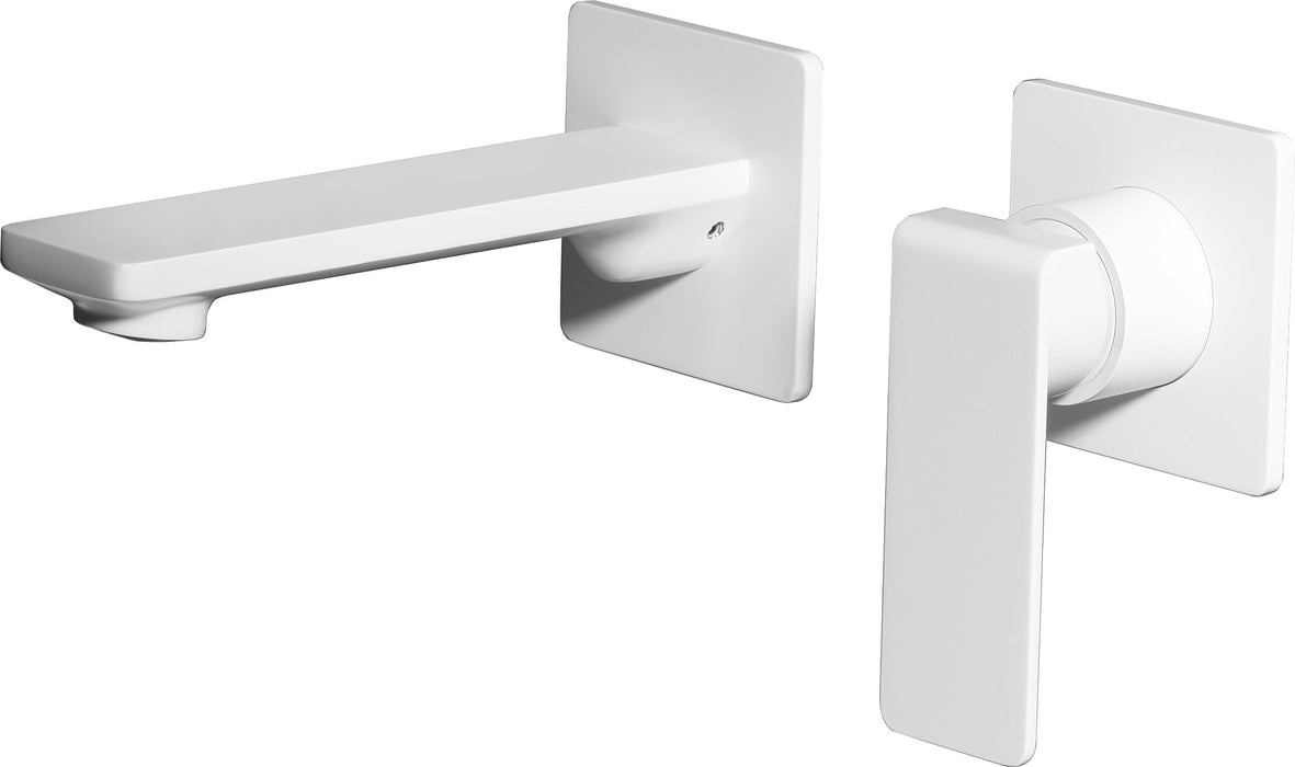 IMEX GLF016/BL FIYI Grifo de Lavabo Empotrado Blanco Mate