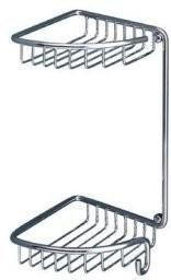 GEDY 56811300000 Estante Angular Para Ducha Cromo