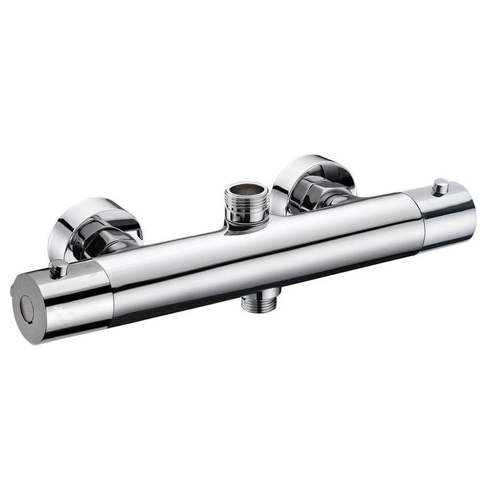 LLAVISAN L152714 Grifo Termostático para Columna de Ducha Con Desviador Cromo