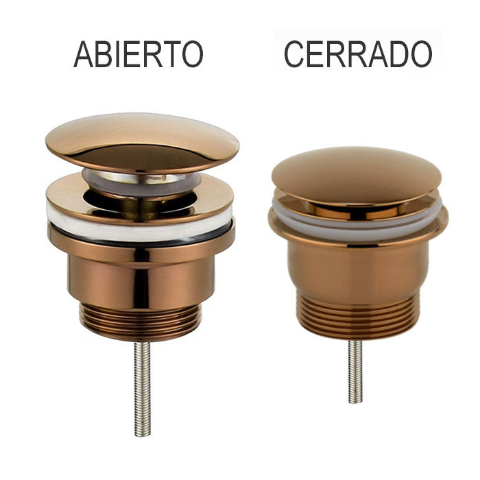 LLAVISAN L176084 Válvula Clic Clac Univer. Oro Rosa