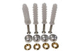 ARCOBAÑ 16JTCA  Juego 4 Tornillos Cestas Aluminio