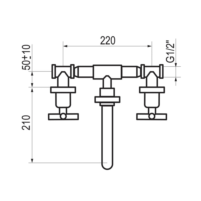 PRESTO 8245600 Matrix lavabo Cromo