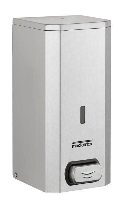 MEDICLINICS DJF0032CS Dispensador de Jabón Espuma Manual para Pared 1 5L Acero Inox AISI 304 Acabado Satinado