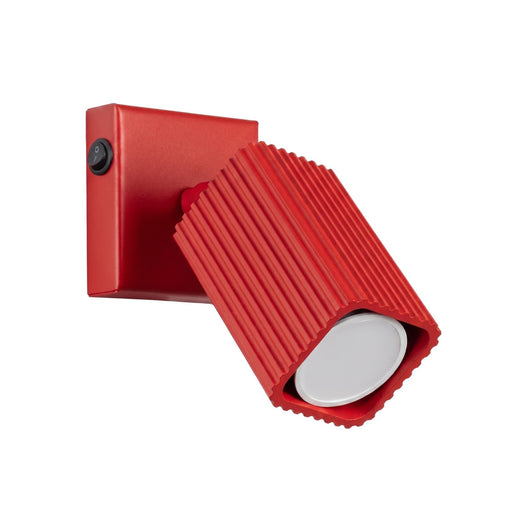 SOLLUX SL.3245 Lámpara De Pared Rayo Roja Con Interruptor