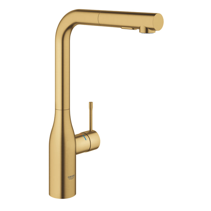 GROHE 30 504 GN0 ESSENCE Monomando Fregadero Extraíble Oro Cepillado