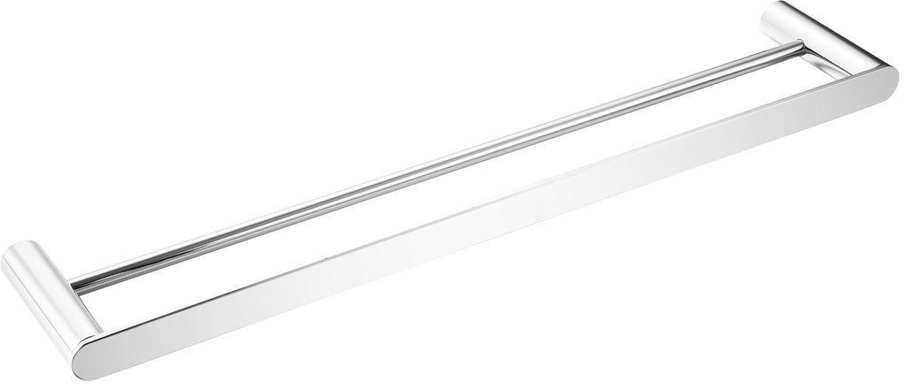 MEDICLINICS AI1311C AURA Toallero Barra Doble Acero Inox Brillo
