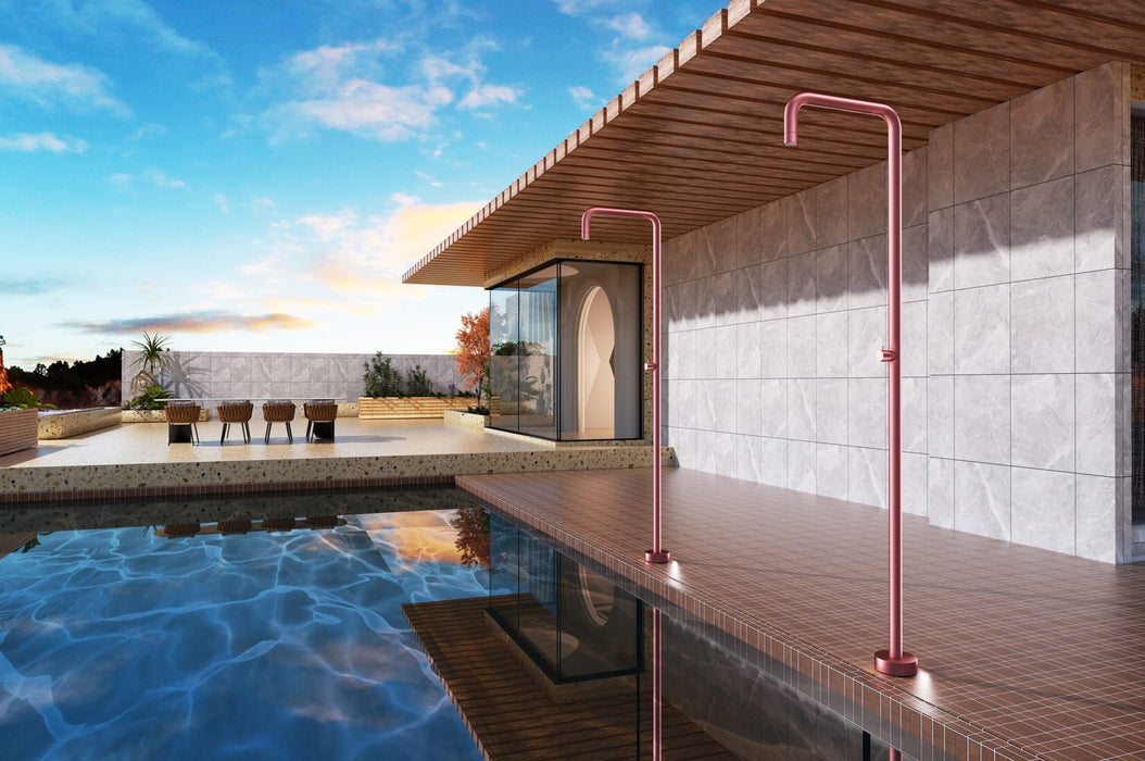 POOLIMEX GPU010/ACL UTAH Grifería De Piscina Acero S.316 Rosa Coral