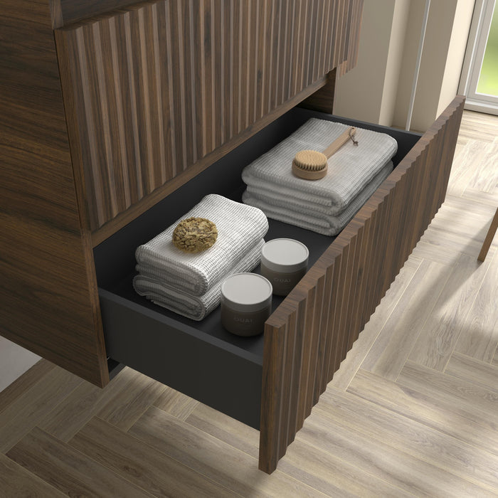 SALGAR 121780 KIRA Mueble+Lavabo LISBOA 140cm Nogal