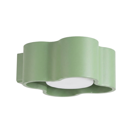 SOLLUX SL.3409 Lámpara De Pared Ovio Verde Salvia Gx53