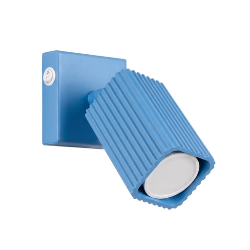 SOLLUX SL.3287 Lámpara De Pared Rayo Azul Celeste Con Interruptor