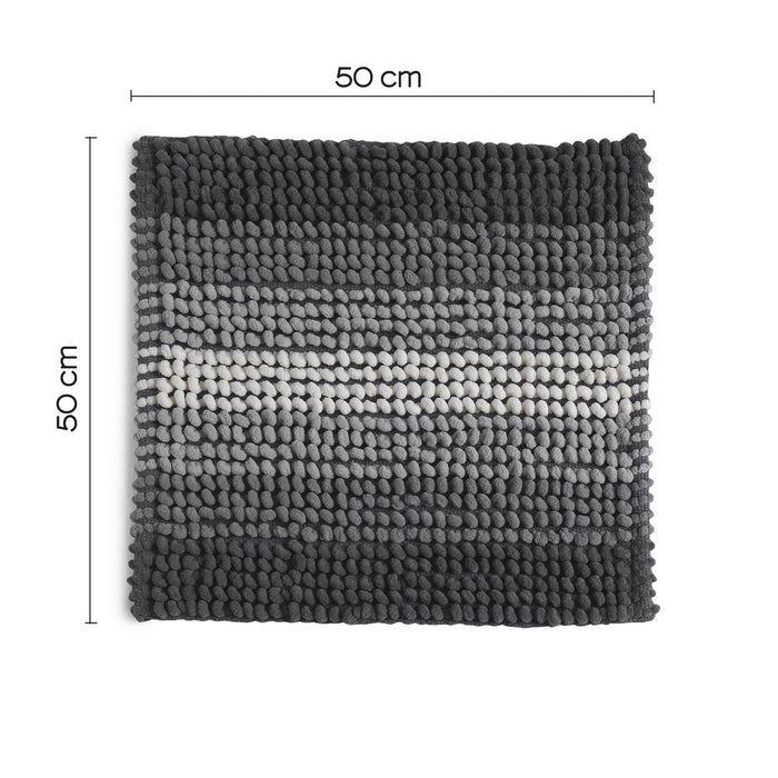 GEDY 96BU5050089 BUBBLE Alfombra 50X50 cm Gris