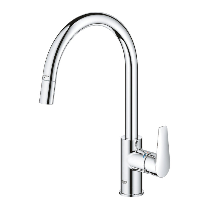 GROHE 30 536 000 BAUEDGE Grifo Monomando Fregadero Cocina Cromo
