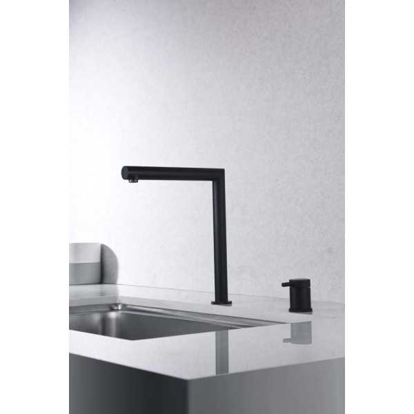 IMEX GCE018/NG ITACA Grifo de Cocina Negro Mate