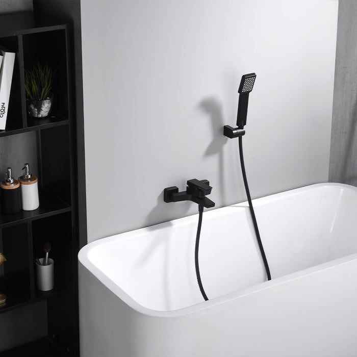 IMEX BDAR025-4NG ART Kit Baño / Ducha Monomando Negro Mate