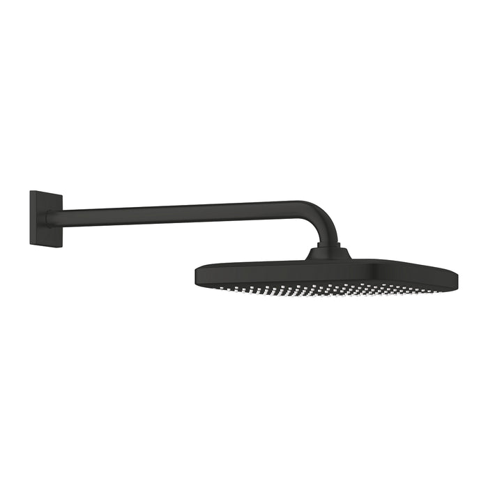 GROHE 26 687 243 TEMPESTA 250 Cube Conjunto de ducha con brazo mural 380 mm, 1 chorro Negro Mate