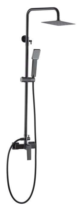 IMEX BDAR025/BGM ART Conjunto Ducha Monomando Black Gun Metal