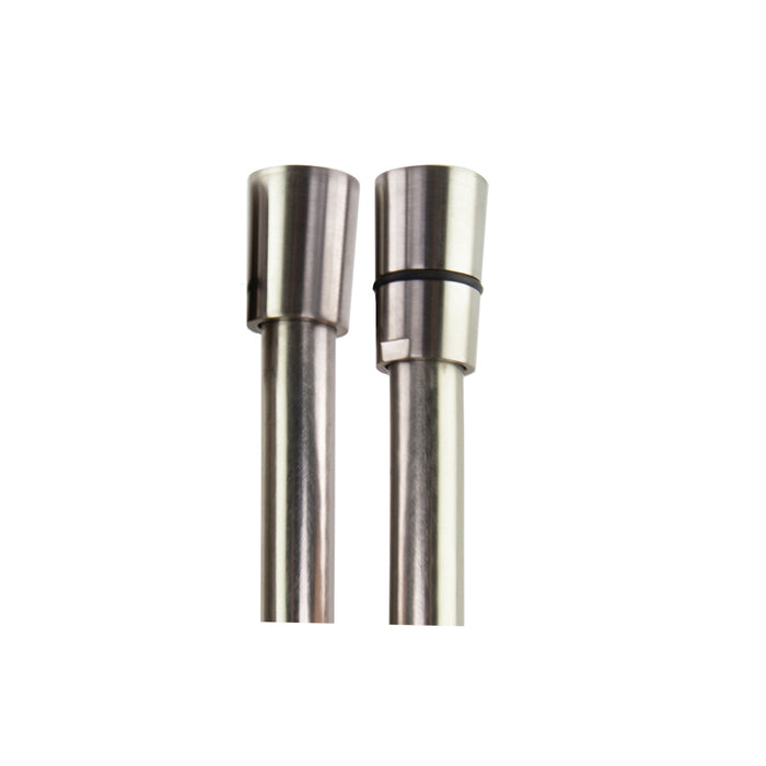 RAMÓN SOLER 2475CNC HIDROTERAPIA Flexo de Ducha 175 cm Níquel Cepillado