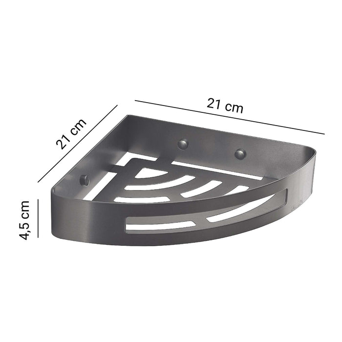 GEDY 24798100000 NERVA Esponjera Gun Metal